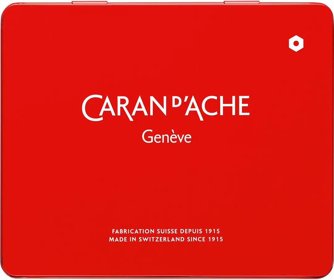 CARAN D'ACHE Wachsmalkreide Neocolor 1 7000.315 15 Farben Metallbox