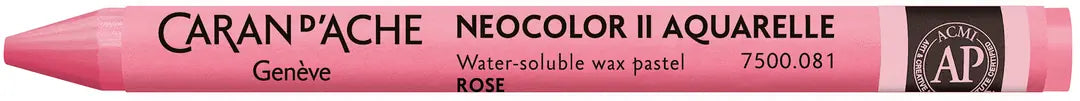 CARAN D'ACHE Wachsmalkreide Neocolor II 7500.081 rosa