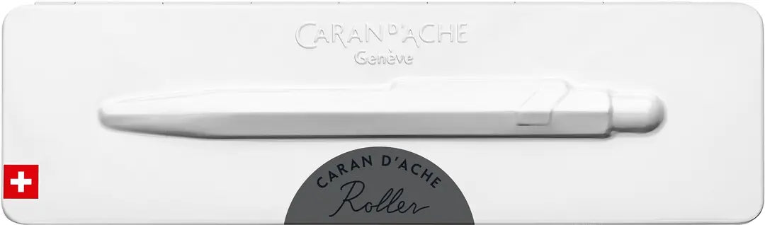 CARAN D'ACHE Roller 849 0.7mm 846.595 grau, mit Metalletui
