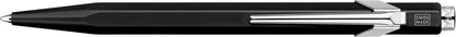 CARAN D'ACHE Kugelschreiber 849 Pop Line 849.509 schwarz matt, mit Metalletui
