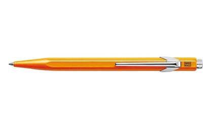 CARAN D'ACHE Kugelschreiber 849 Pop Line 849.530 orange fluo, mit Metalletui