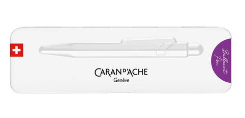 CARAN D'ACHE Kugelschreiber 849 Colormat-X 849.605 violet, Slimpack