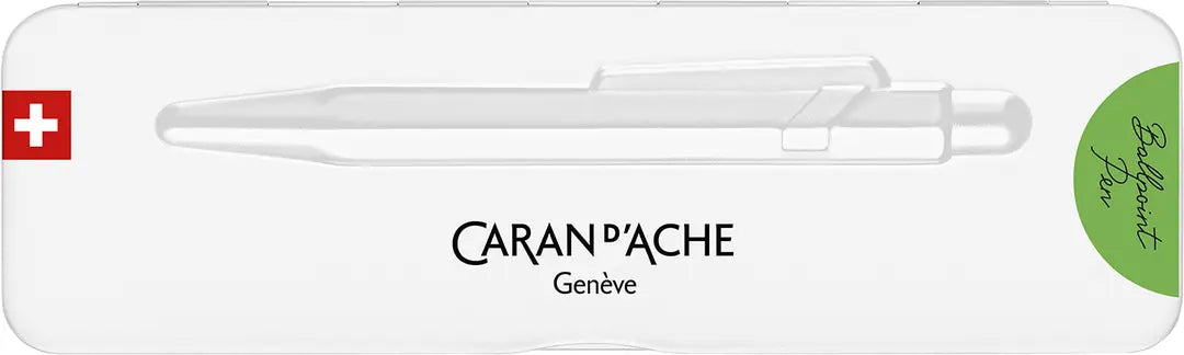 CARAN D'ACHE Kugelschreiber 849 Pop Line 849.730 grün, mit Metalletui