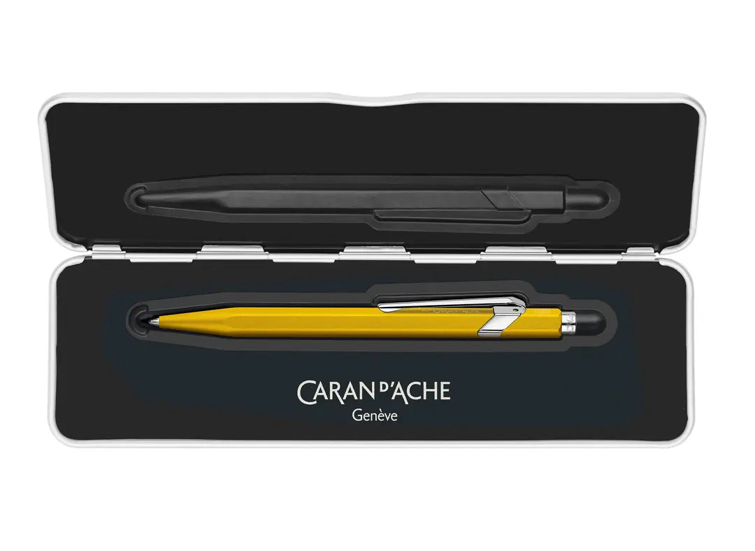 CARAN D'ACHE Kugelschreiber 849 Colormat-X 849.743 gelb, Slimpack