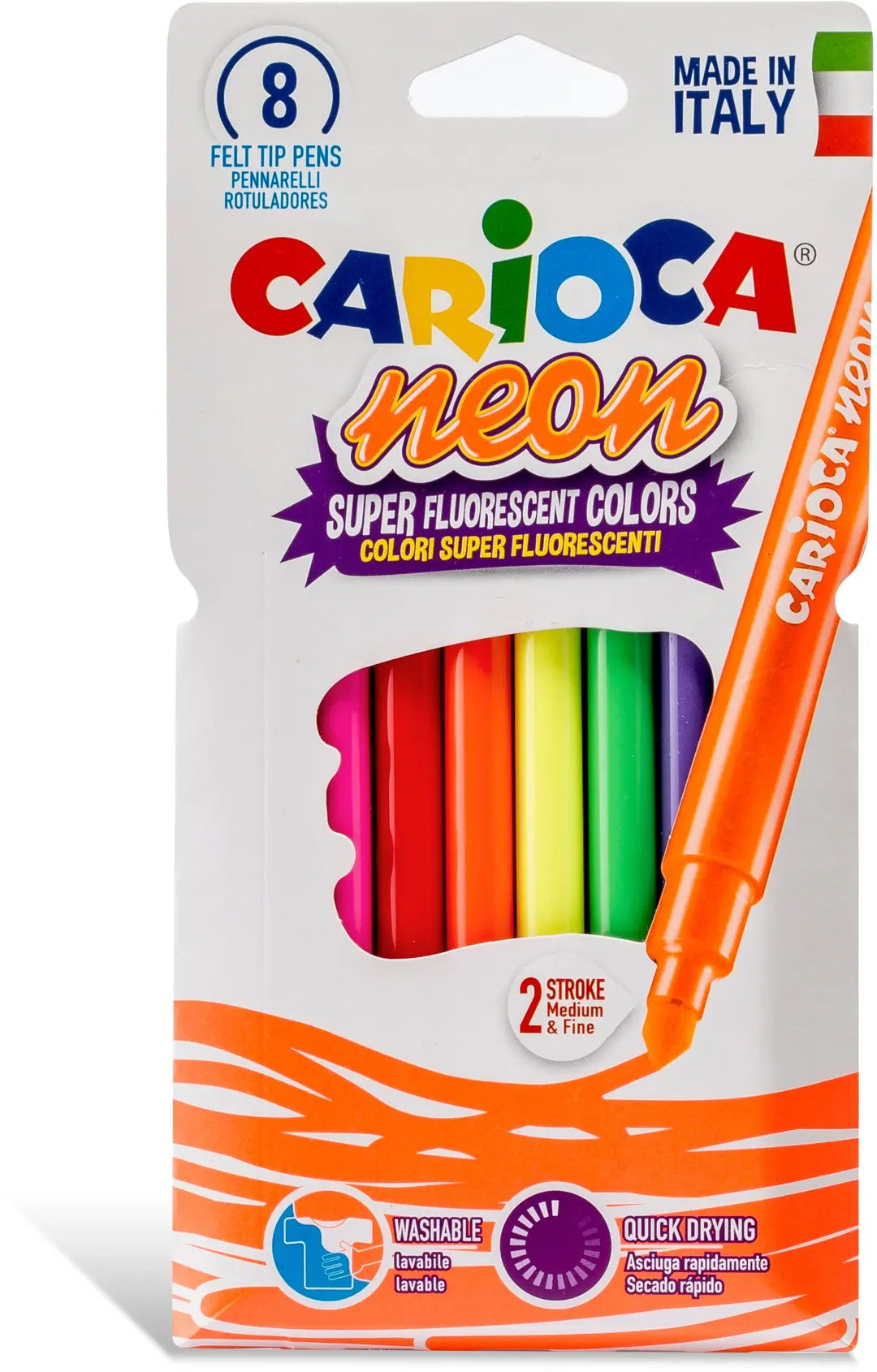 CARIOCA Fasermaler 42785 Neon E-8