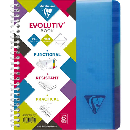 CLAIREFONTAINE LINICOLOR Heft A5+ 329755 5mm 90 Blatt