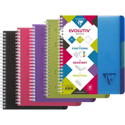 CLAIREFONTAINE LINICOLOR Heft A5+ 329755 5mm 90 Blatt