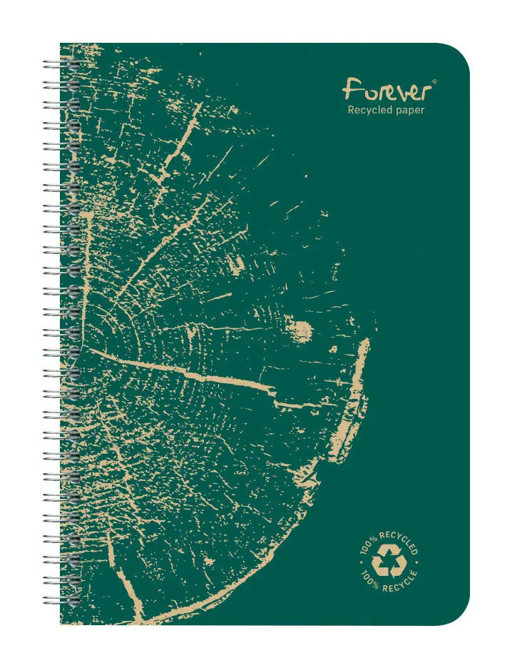 CLAIREFONTAINE Spiralheft FOREVER A5 68416C liniert, assortiert 60 Blatt