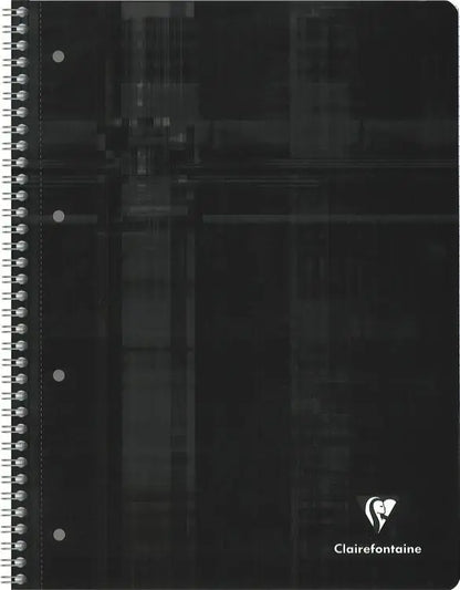 CLAIREFONTAINE Spiralheft Studium A4 8279 5mm, ass. 80 Blatt