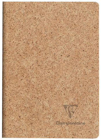 CLAIREFONTAINE Notizheft Jeans & Cocoa 83525C A6 liniert cocoa 48 Blatt