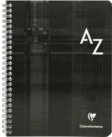 CLAIREFONTAINE Spiralheft mit Index ass. A5 8549 5mm 90 Blatt