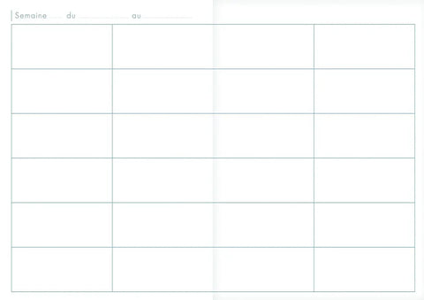 CLAIREFONTAINE Matris Lehrer-Agenda A4 9059 liniert franz. 72 Blatt