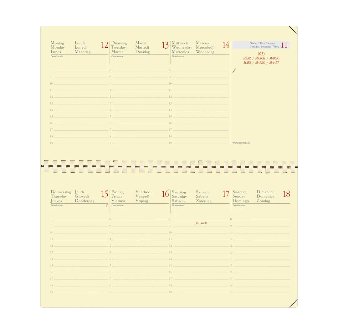 CONCEPTUM Notizbuch 213x295x20mm CO110 blanko schwarz