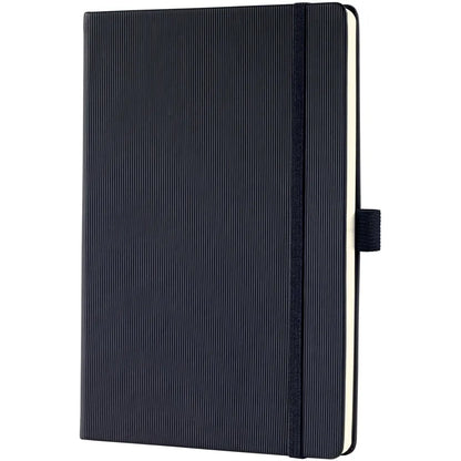 CONCEPTUM Notizbuch 148x213x20mm CO120 blanko schwarz