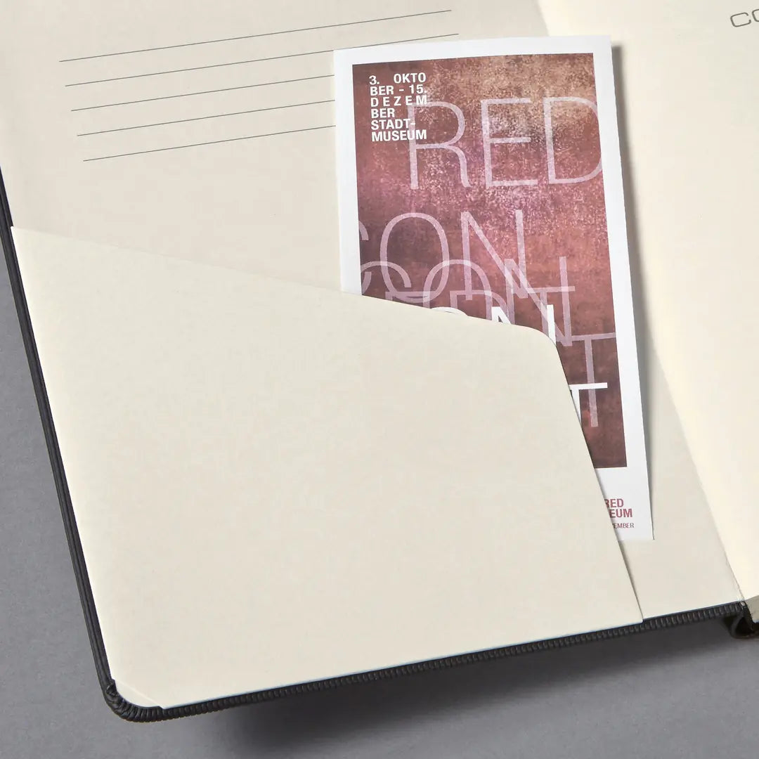CONCEPTUM Notizbuch A6 CO132 liniert, 80g, 194 Bl. schwarz
