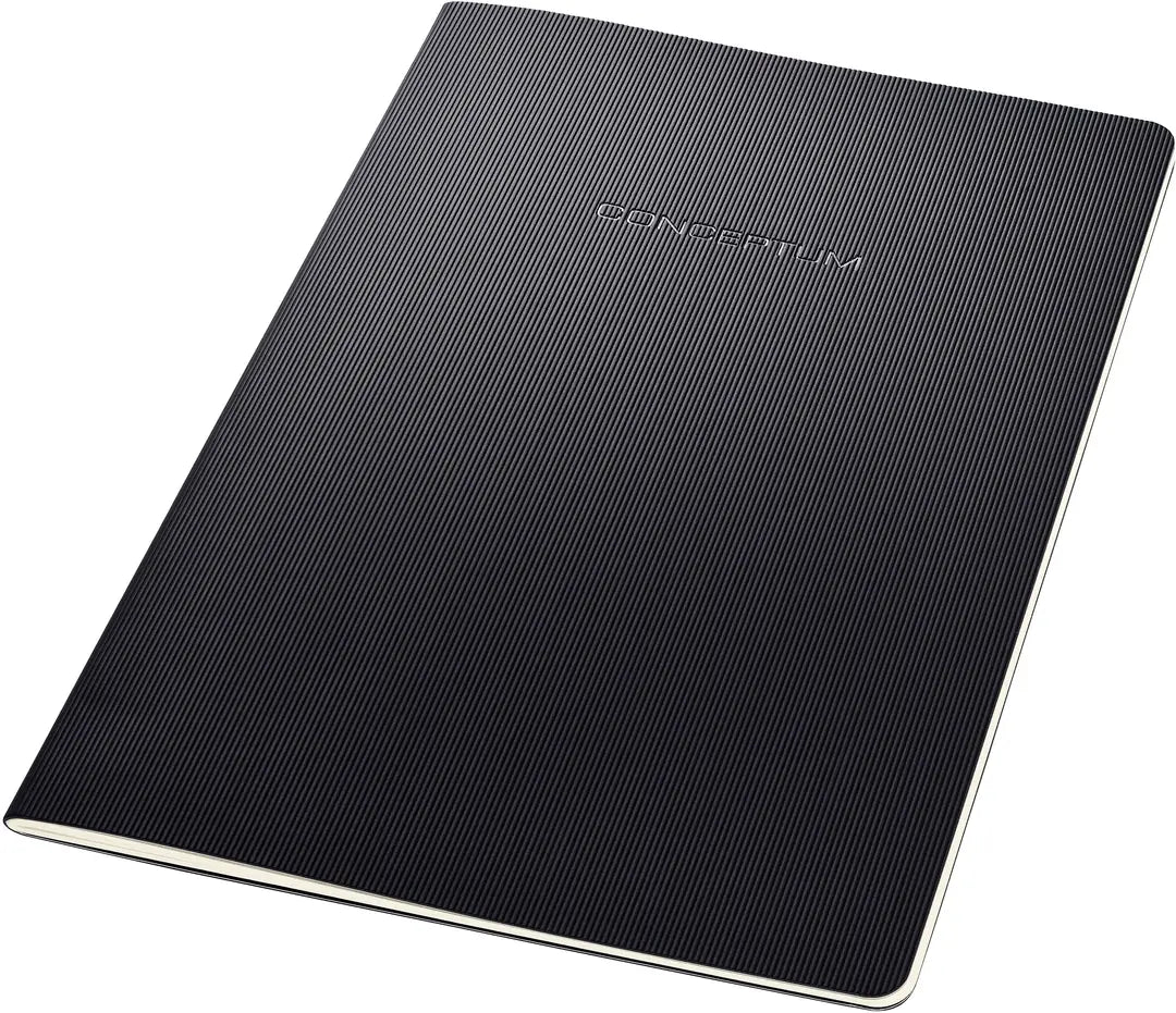 CONCEPTUM Notizheft Softc. A4 CO861 Softw-Oberfläche,black,lin,
