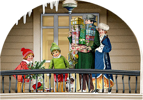 COPPENRATH Aufstell-Adventskalender 72505 Weihnachtslädchen-Leporello