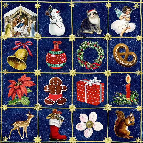 COPPENRATH Schachtelspiel 95269 Nostalgisches Weihnachtsbingo
