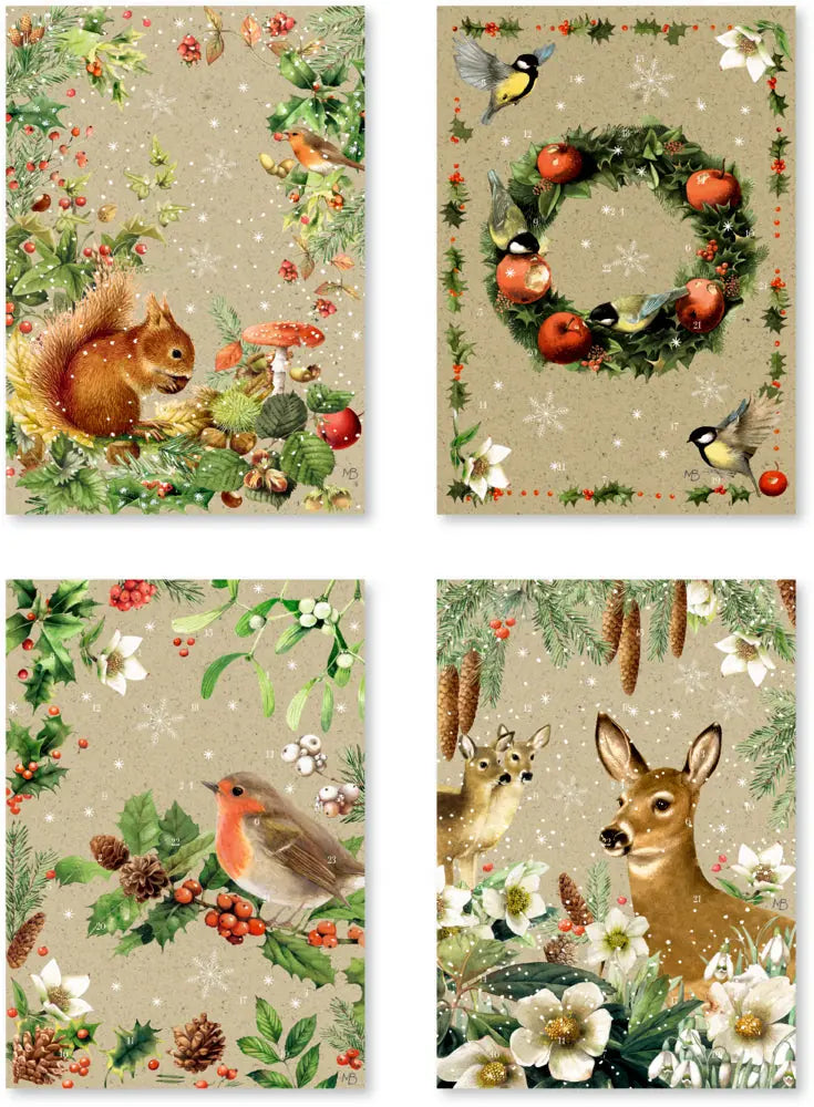 COPPENRATH A5 Adventskalender 95283 Zauber der Winternatur