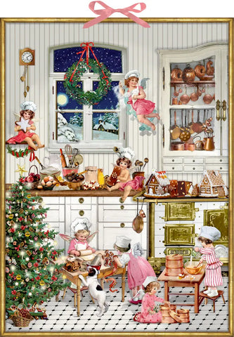 COPPENRATH Zettel Adventskalender 95572 Weihnachtsbäckerei