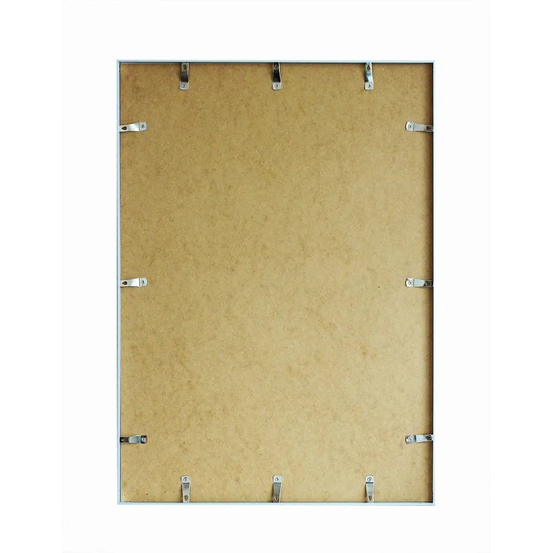 DEBEX Wechselrahmen 62x93cm 726001620930 Kunstglas, silber