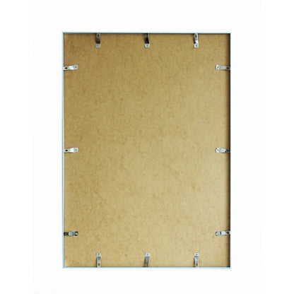 DEBEX Wechselrahmen 62x93cm 726001620930 Kunstglas, silber