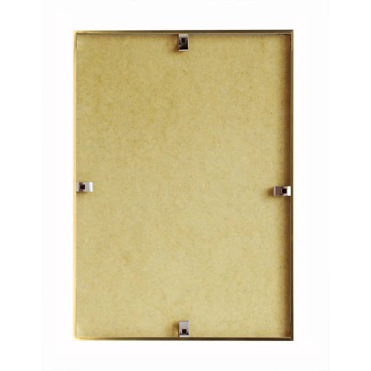 DEBEX Wechselrahmen 30x40cm 727001300400 Kunstglas, gold
