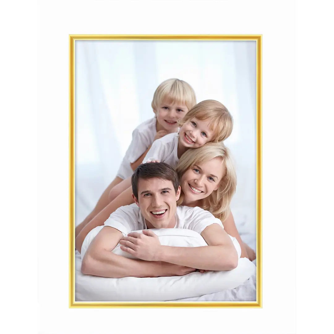 DEBEX Wechselrahmen 50x70cm 727001500700 Kunstglas, gold