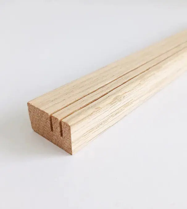 DEBEX Wand-Fotoleiste 100cm LEDGE2011000 Holz, magnetisch Eiche