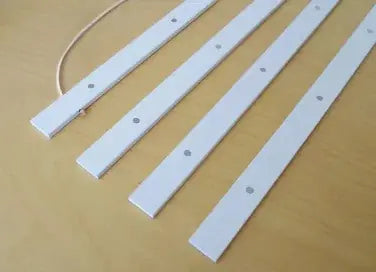 DEBEX Posterleisten 71x2cm LWMG 71 weiss, magnetisch