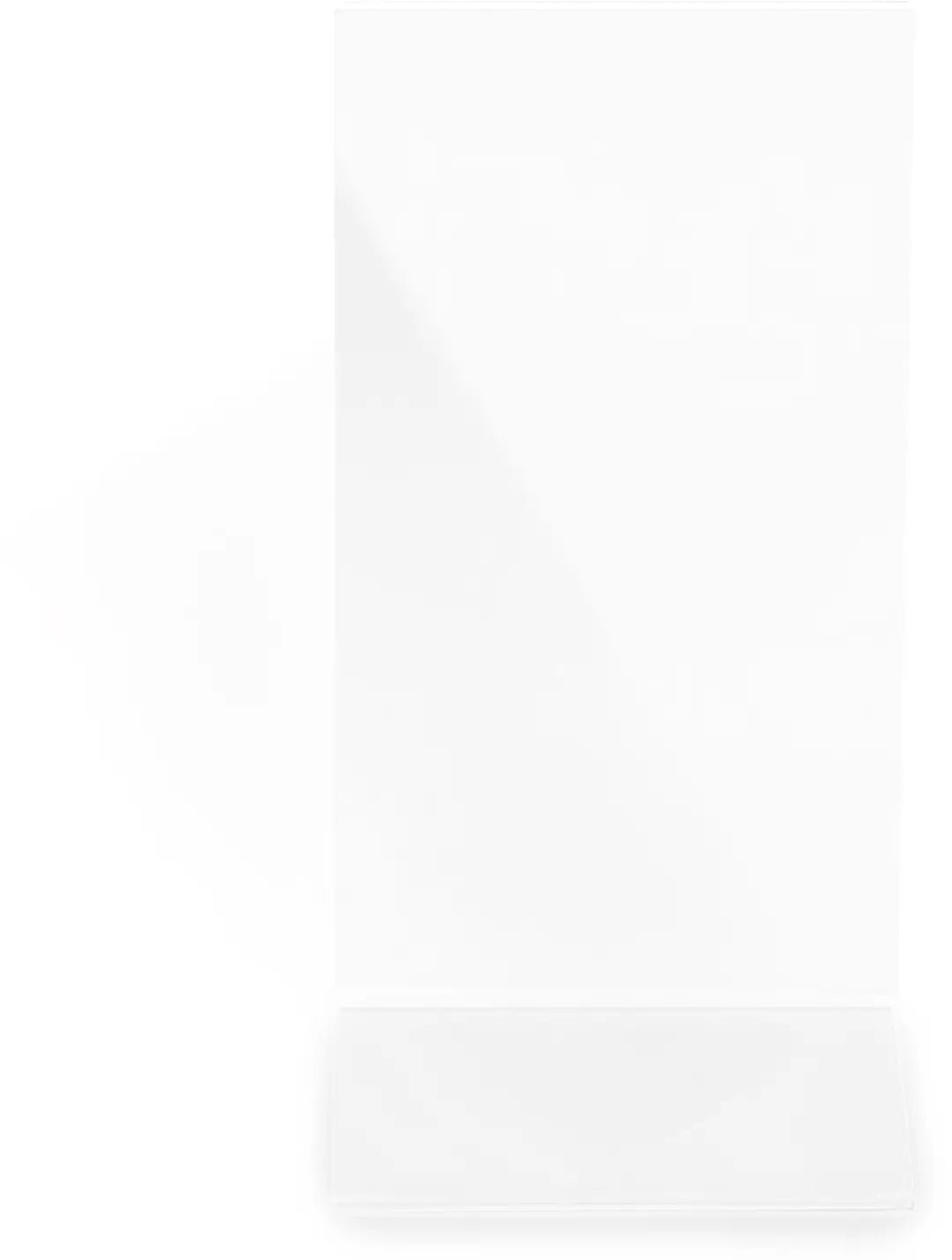 DEFLECTO Tischaufsteller Classic Image 45201 1/3 A4, hoch, schräg