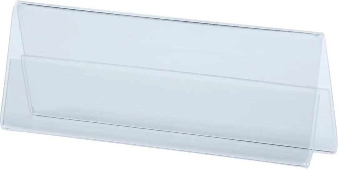 DEFLECTO Tischnamenschilder 48601 transparent A4