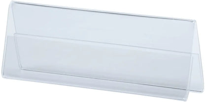 DEFLECTO Tischnamenschilder 48701 transparent A5