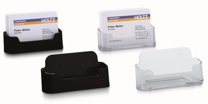 DEFLECTO Visitenkartenhalter 70101 transparent