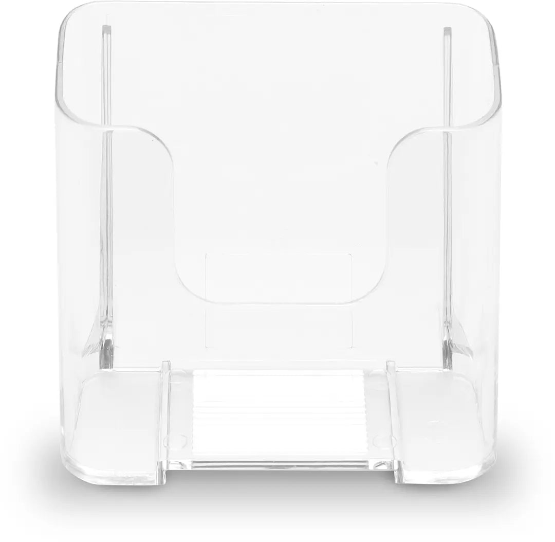 DEFLECTO Prospekthalter 115x100mm 75001 transparent 1/3 hoch