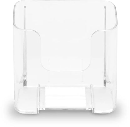 DEFLECTO Prospekthalter 115x100mm 75001 transparent 1/3 hoch