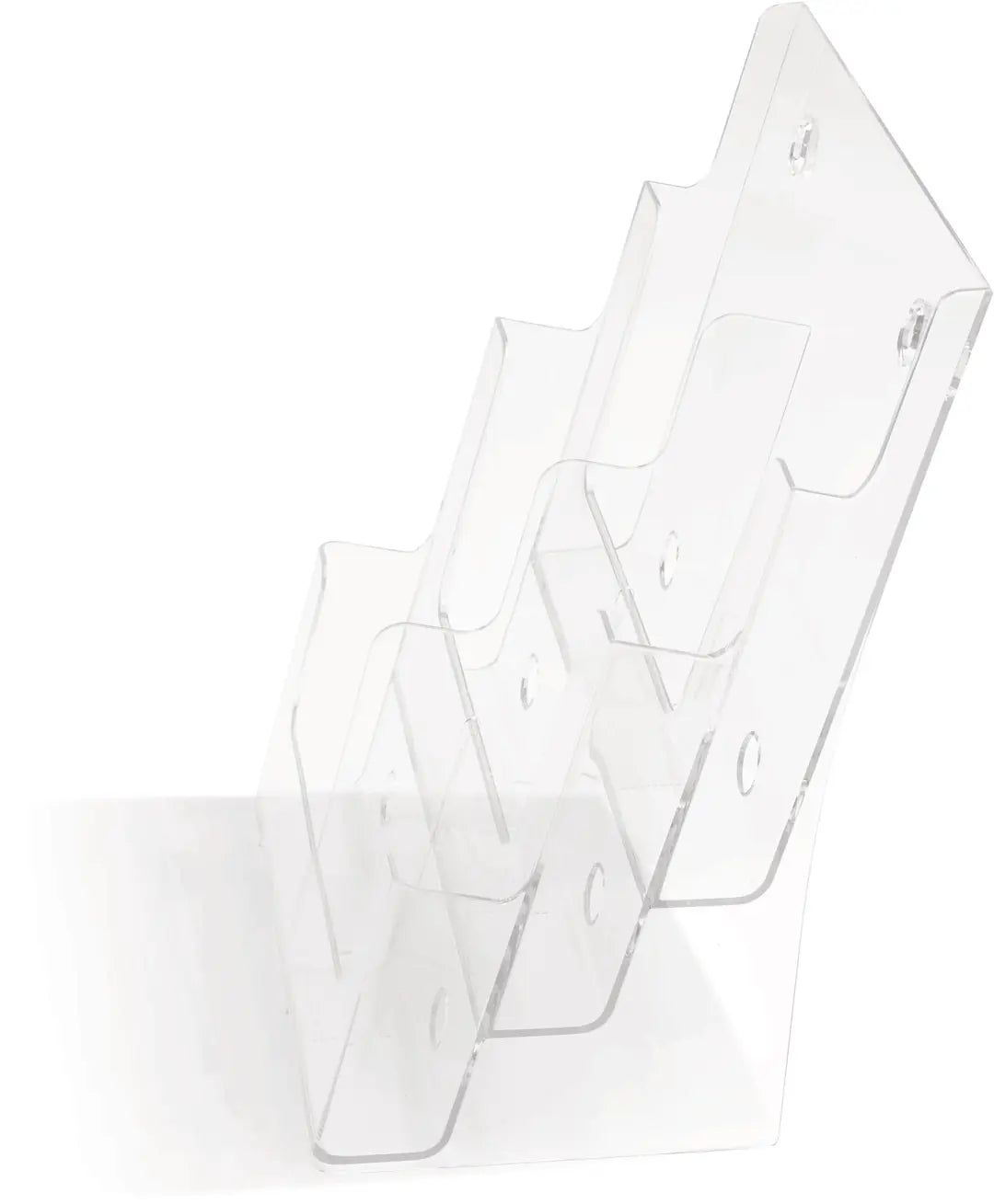 DEFLECTO Prospekthalter 245x325mm 77401 transparent lang hoch