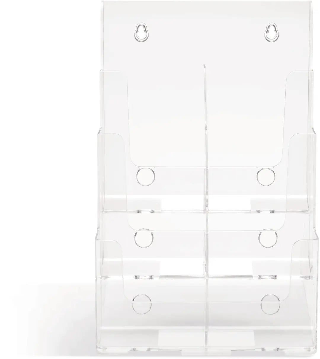 DEFLECTO Prospekthalter 245x325mm 77401 transparent lang hoch