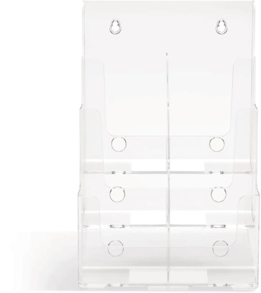 DEFLECTO Prospekthalter 245x325mm 77401 transparent lang hoch