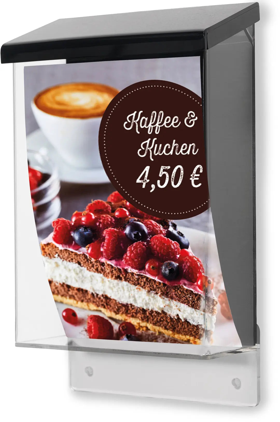 DEFLECTO Prospektbox A5 790711 für Aussenbereich