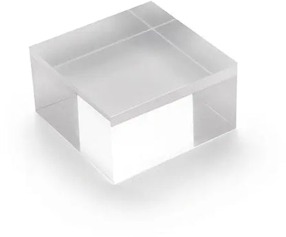 DEFLECTO Acrylblock 75x40mm AB240 transparent poliert