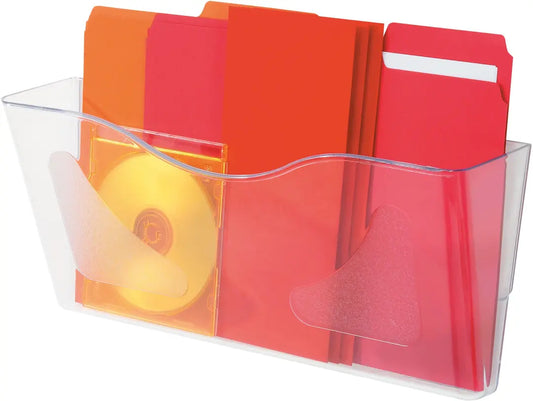 DEFLECTO Wandprospekthalter DocuPocket CP074YTCRY A4, quer