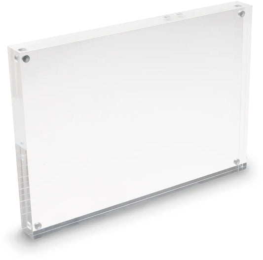DEFLECTO Magnet. Acrylblock A4 MCHA41130 transparent 2x15mm