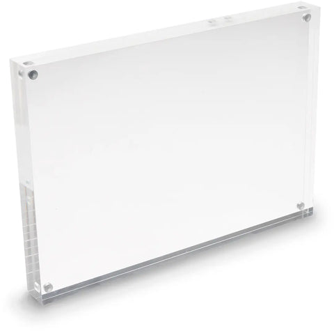 DEFLECTO Magnet. Acrylblock A4 MCHA41130 transparent 2x15mm