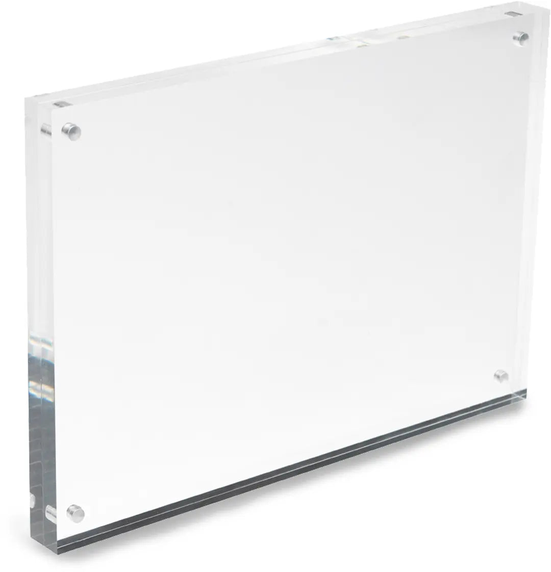 DEFLECTO Magnet. Acrylblock A5 MCHA51130 transparent 2x15mm