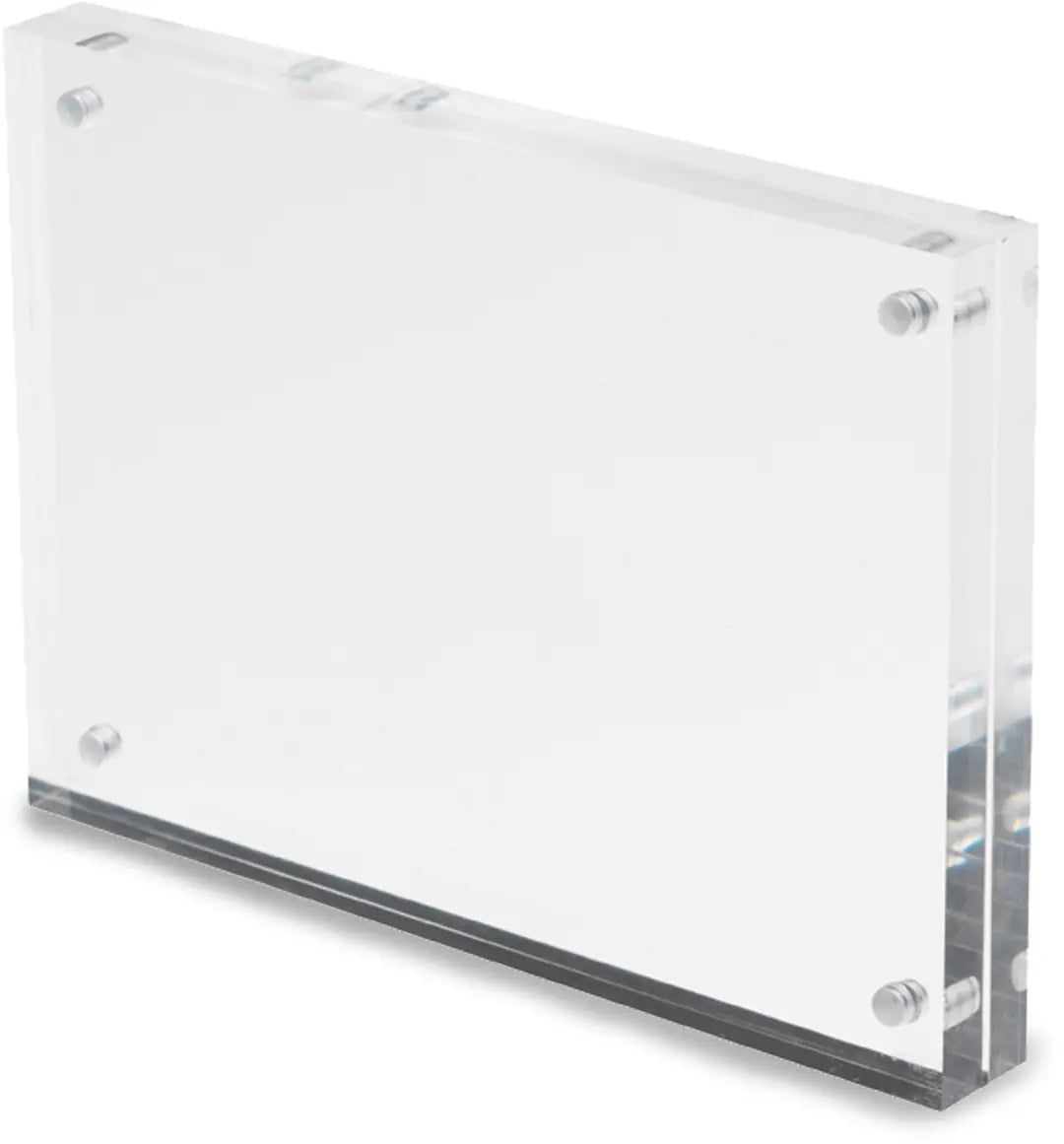 DEFLECTO Magnet. Acrylblock A6 MCHA611 transparent 2x7.5mm