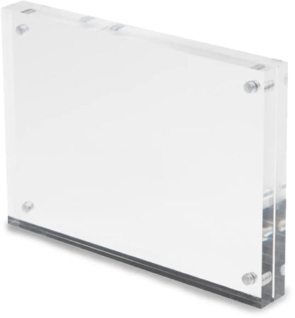 DEFLECTO Magnet. Acrylblock A6 MCHA611 transparent 2x7.5mm