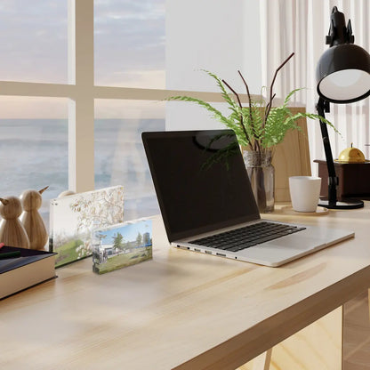 DEFLECTO Magnet. Acrylblock A6 MCHA611 transparent 2x7.5mm