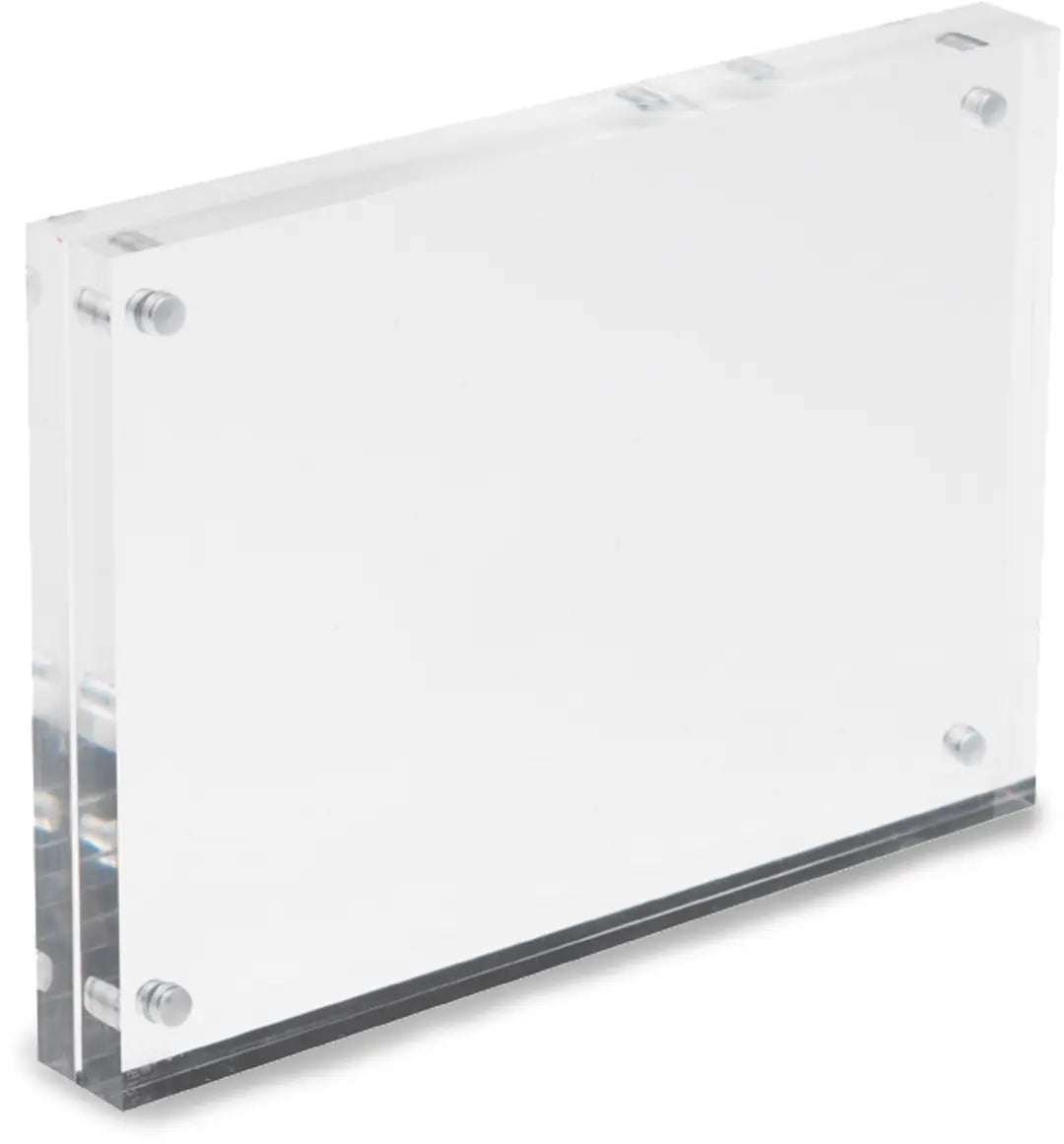 DEFLECTO Magnet. Acrylblock A6 MCHA611 transparent 2x7.5mm