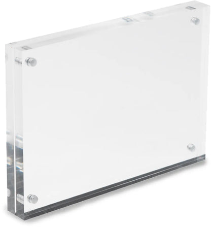 DEFLECTO Magnet. Acrylblock A6 MCHA611 transparent 2x7.5mm